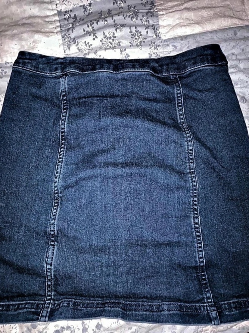 Free People Denim Mini Skirt Size 10